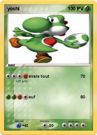Pokemon yoshi