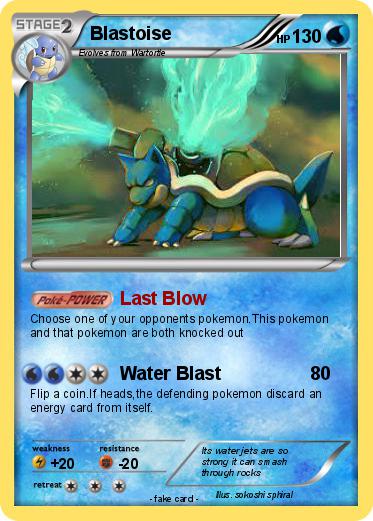 Pokemon Blastoise