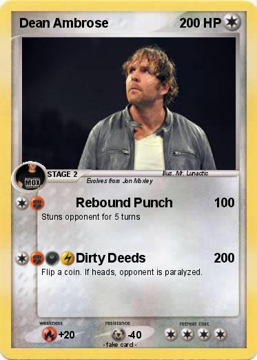 Pokemon Dean Ambrose