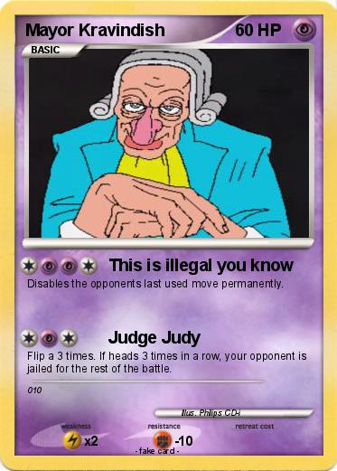 Pokemon Mayor Kravindish
