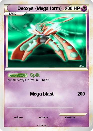 Pokemon Deoxys {Mega form}