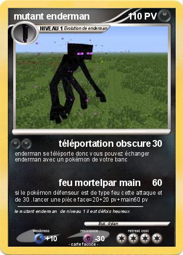 Pokemon mutant enderman