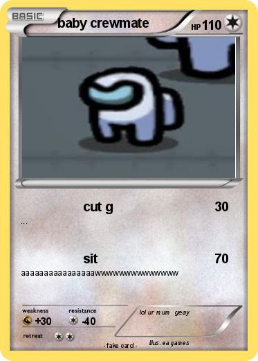 Pokemon baby crewmate