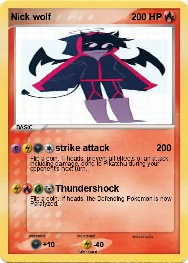 Pokemon Nick wolf