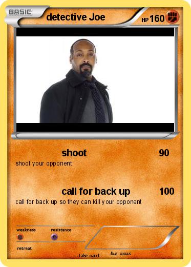 Pokemon detective Joe