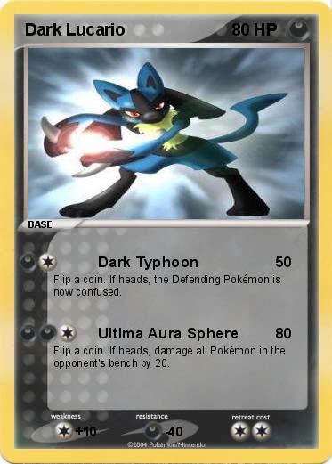Pokemon Dark Lucario