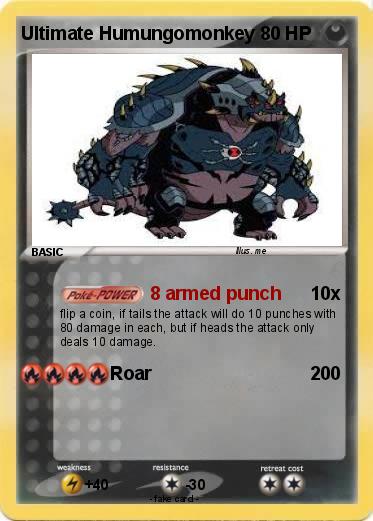 Pokemon Ultimate Humungomonkey