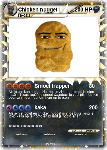 Pokemon Chicken nugget