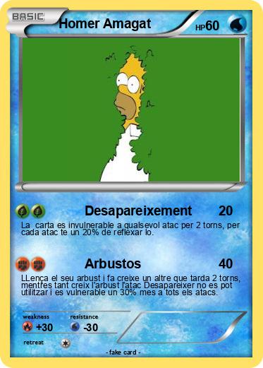 Pokemon Homer Amagat