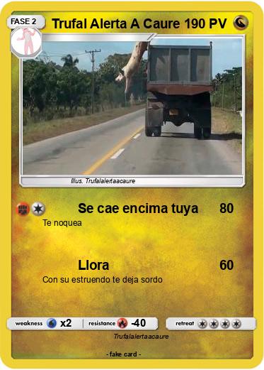 Pokemon Trufal Alerta A Caure