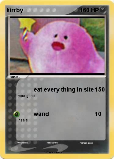 Pokemon kirrby