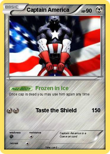 Pokemon Captain America