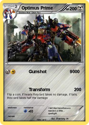 Pokemon Optimus Prime