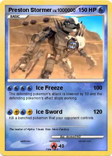Pokemon Preston Stormer