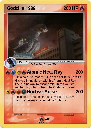 Pokemon Godzilla 1989