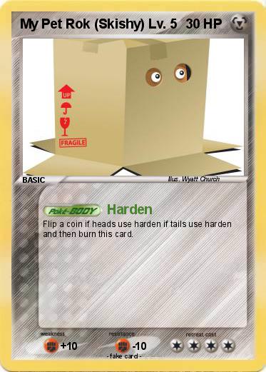 Pokemon My Pet Rok (Skishy) Lv. 5