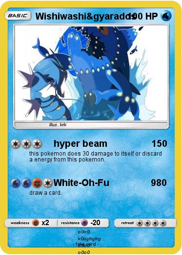 Pokemon Wishiwashi&gyarados