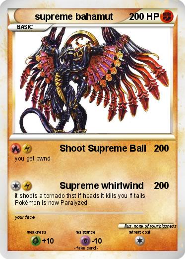 Pokemon supreme bahamut