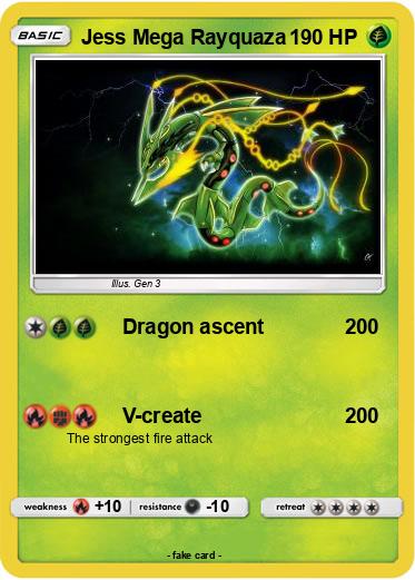 Pokemon Jess Mega Rayquaza