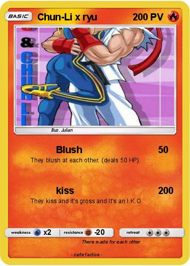 Pokemon Chun-Li x ryu