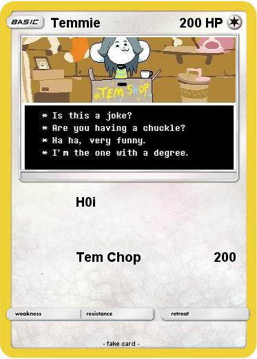Pokemon Temmie