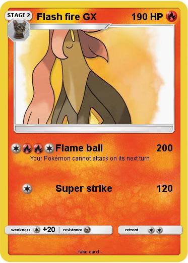 Pokemon Flash fire GX