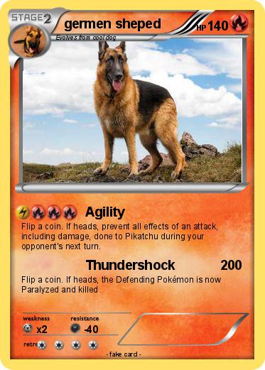 Pokemon germen sheped