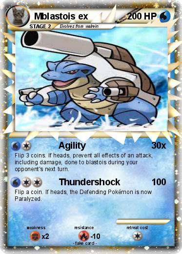 Pokemon Mblastois ex