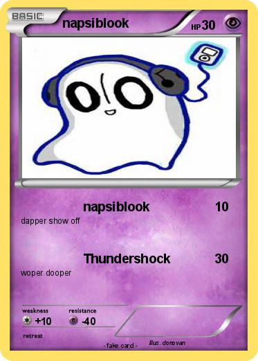 Pokemon napsiblook