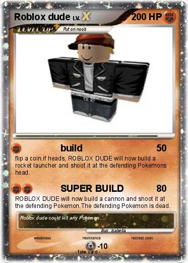 Pokemon Roblox dude