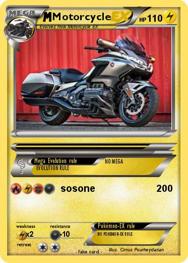 Pokemon Motorcycle