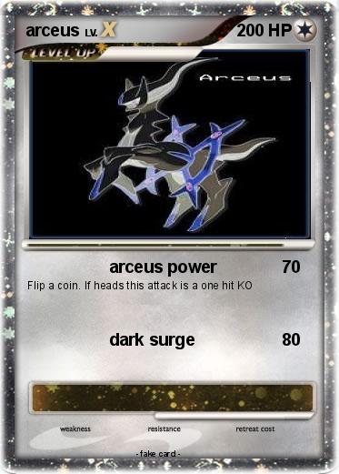 Pokemon arceus