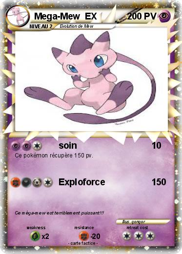 Pokemon Mega-Mew  EX