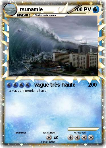 Pokemon tsunamie