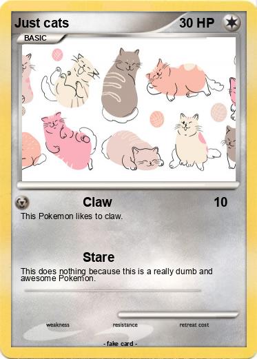 Pokemon Just cats