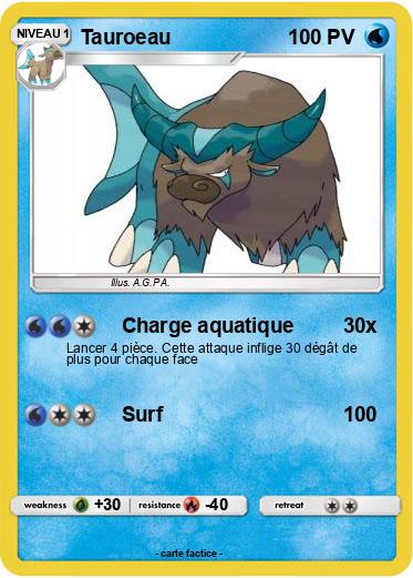 Pokemon Tauroeau