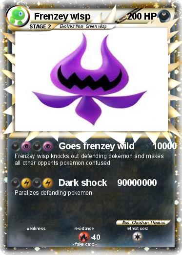 Pokemon Frenzey wisp