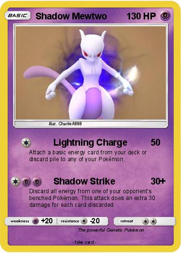 Pokemon Shadow Mewtwo