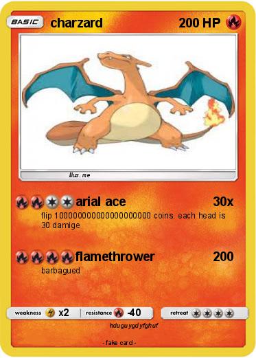 Pokemon charzard