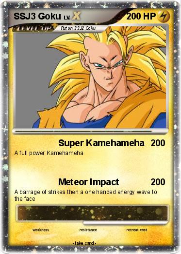 Pokemon SSJ3 Goku