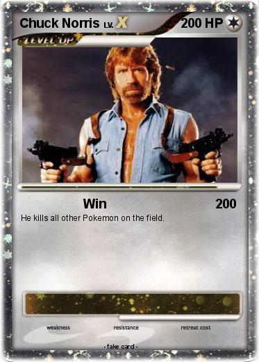 Pokemon Chuck Norris