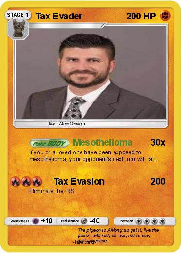 Pokemon Tax Evader
