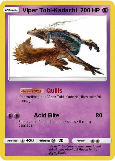 Pokemon Viper Tobi-Kadachi