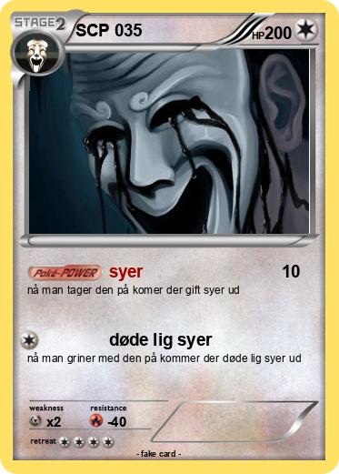 Pokemon SCP 035