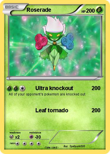 Pokemon Roserade