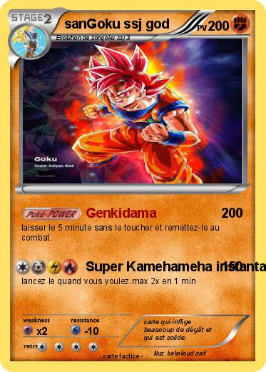 Pokemon sanGoku ssj god