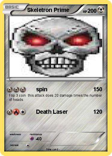 Pokemon Skeletron Prime