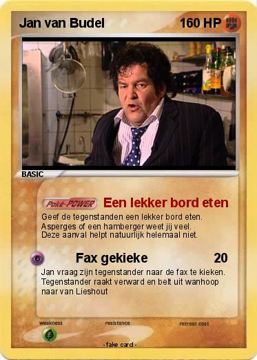 Pokemon Jan van Budel