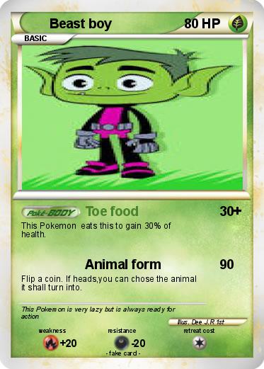 Pokemon Beast boy