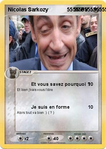 Pokemon Nicolas Sarkozy             55555555555555555